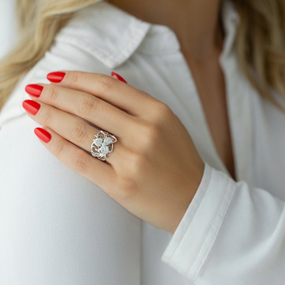 Prsten s diamanty Raya