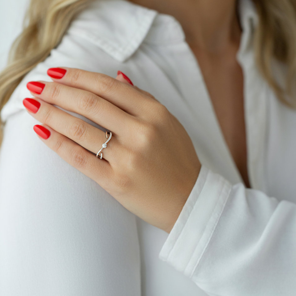 Prsten s diamanty Madame Star