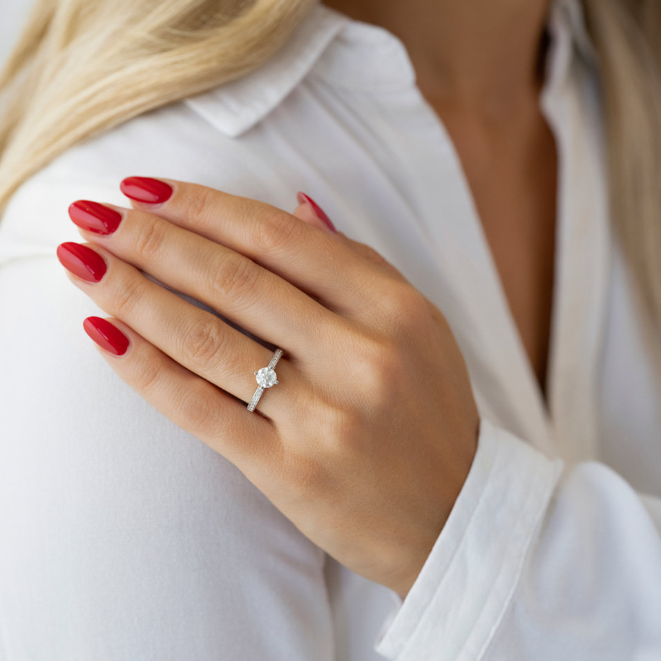 Prsten s diamanty Frozen Sparkle