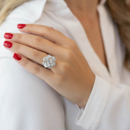 Prsten s diamanty Garden Glamour