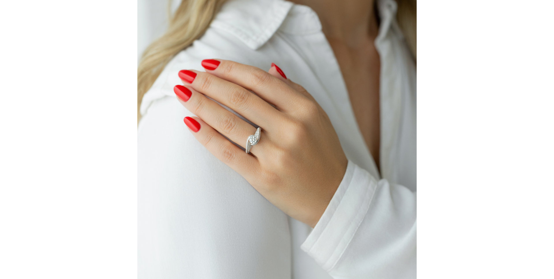 Prsten s diamanty Noémie