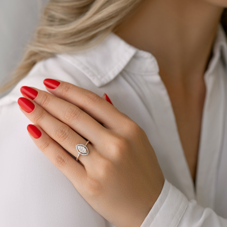 Prsten s diamanty Divine Poem