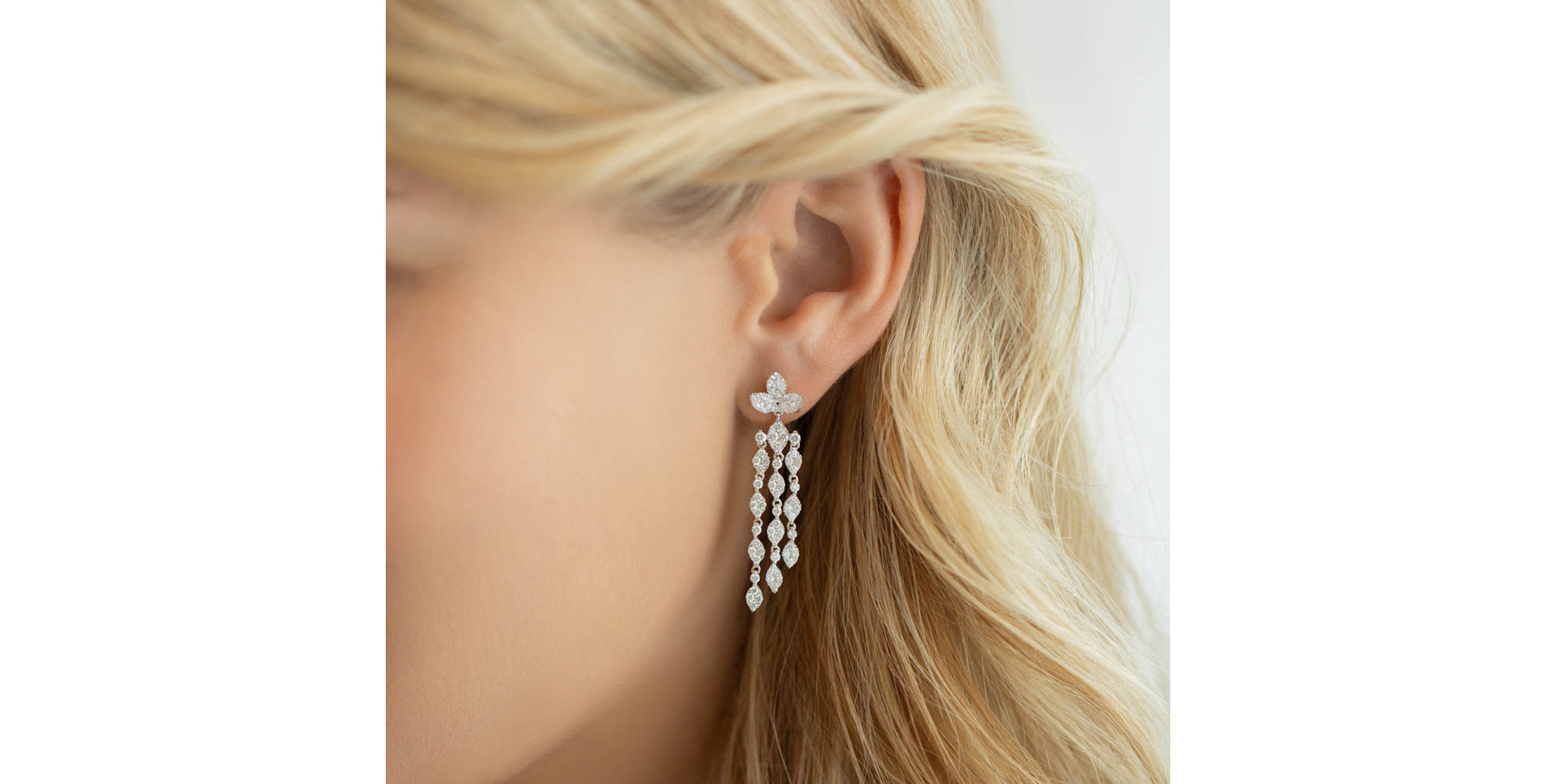 Náušnice s diamanty Swanson