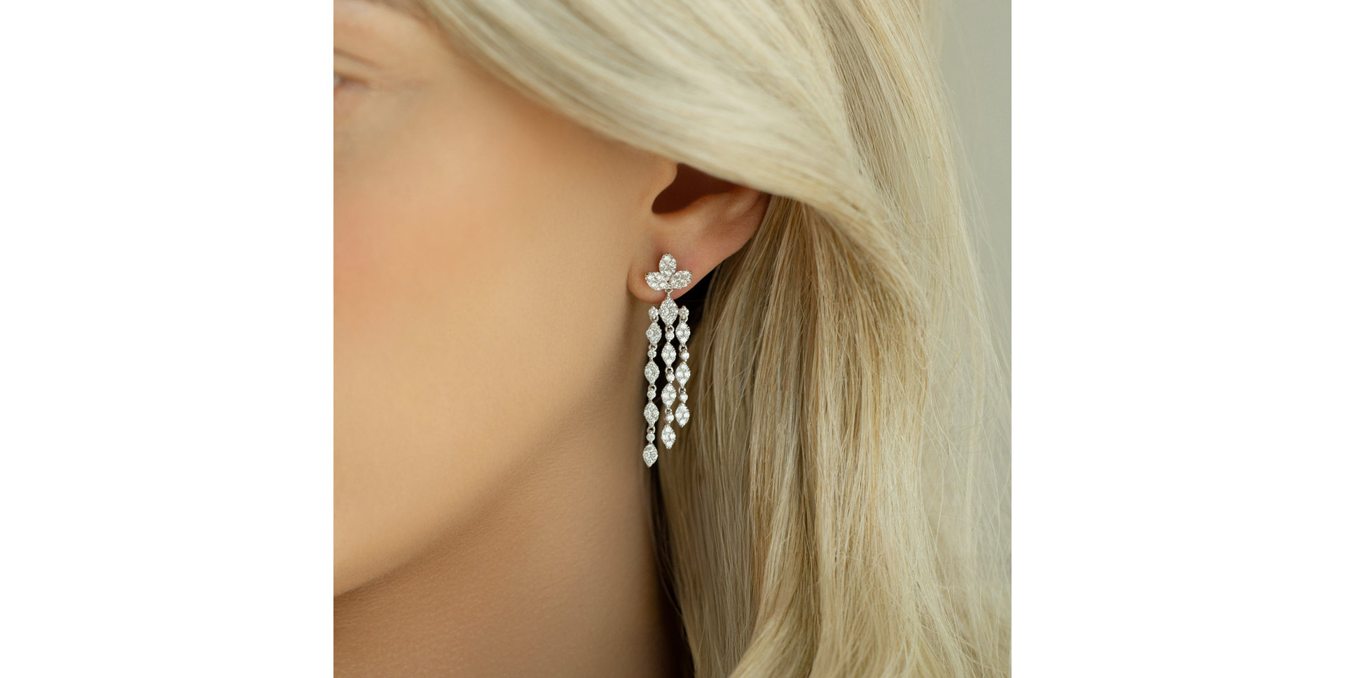 Náušnice s diamanty Austen