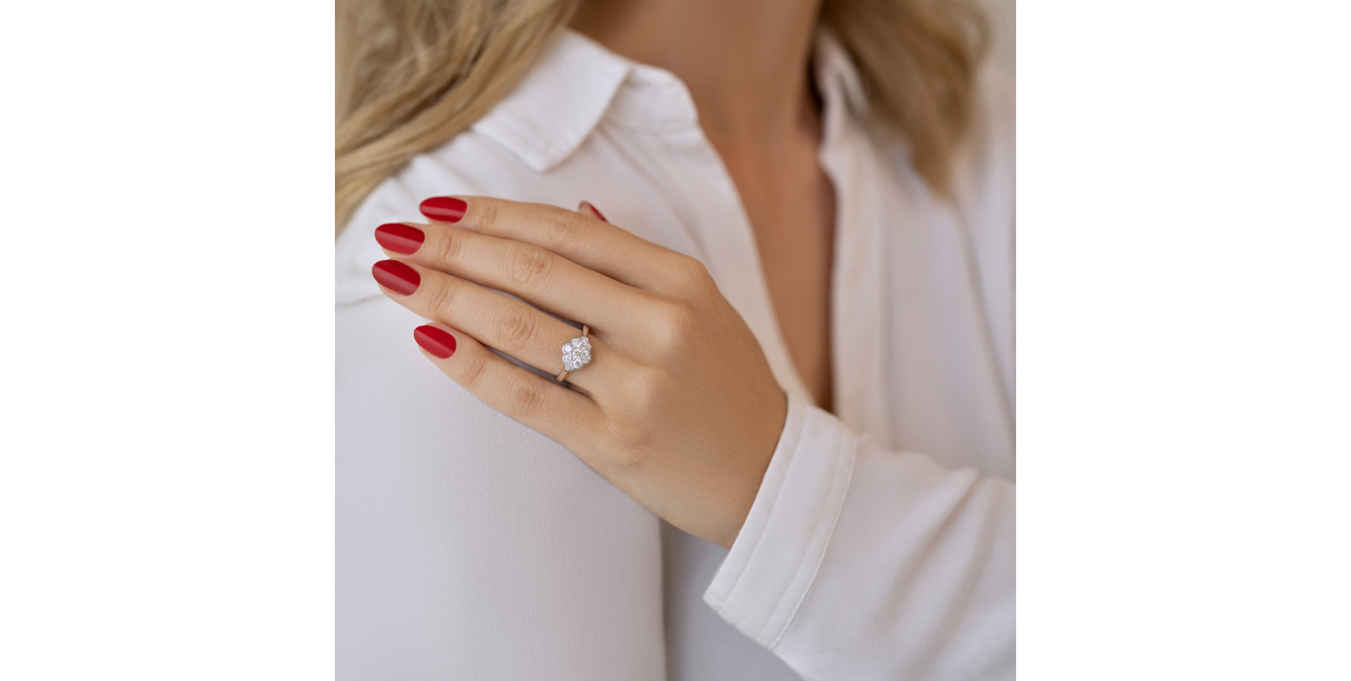 Prsten s diamanty Enchanted Horizon