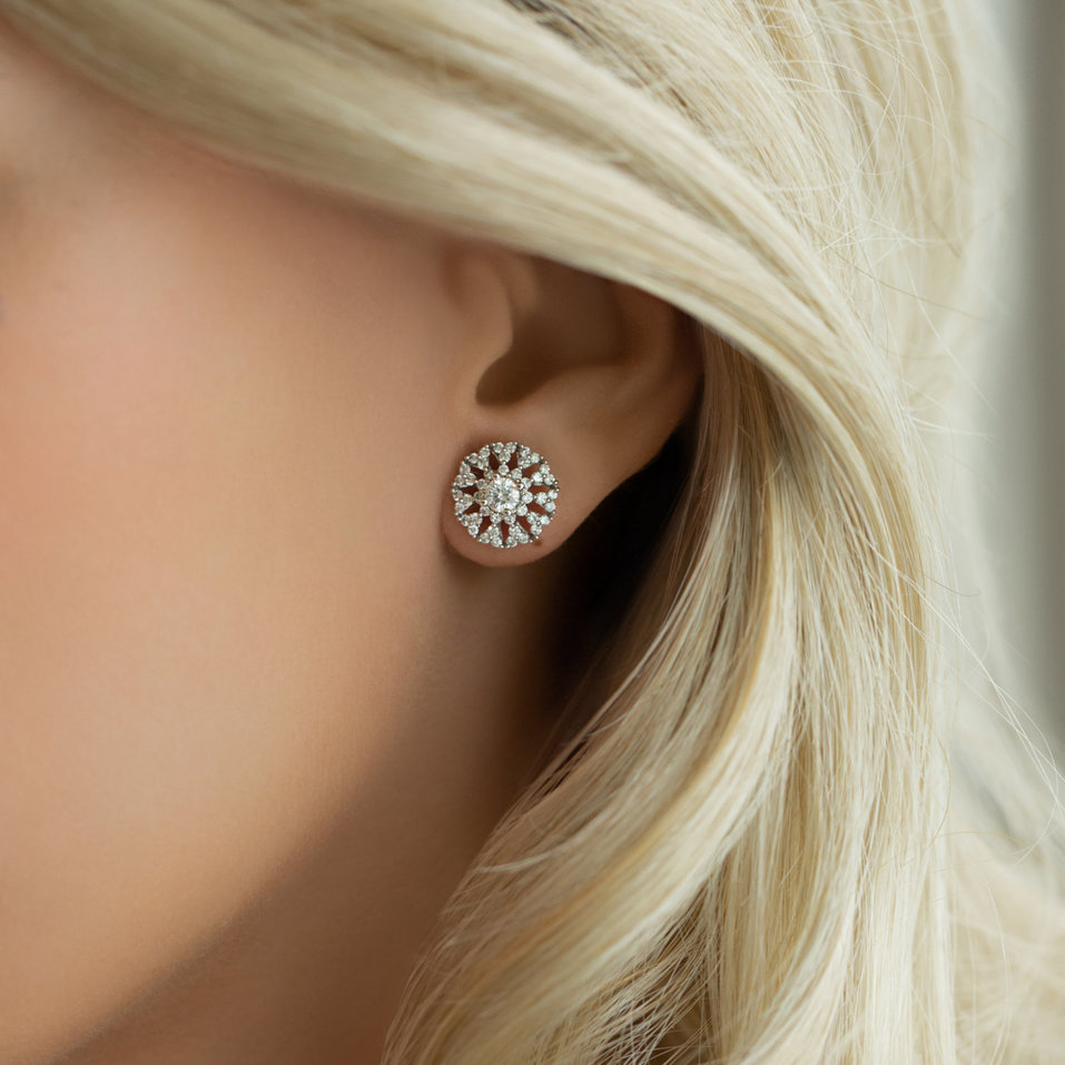 Náušnice s diamanty Beautiful Hope