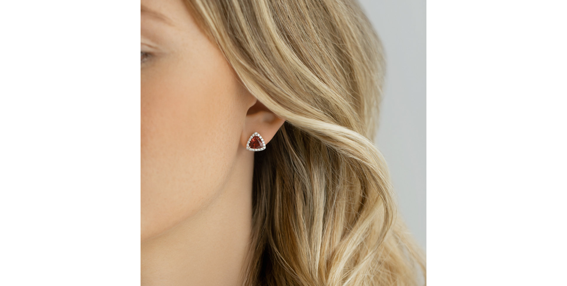 Náušnice s turmalínem a diamanty Clarisse