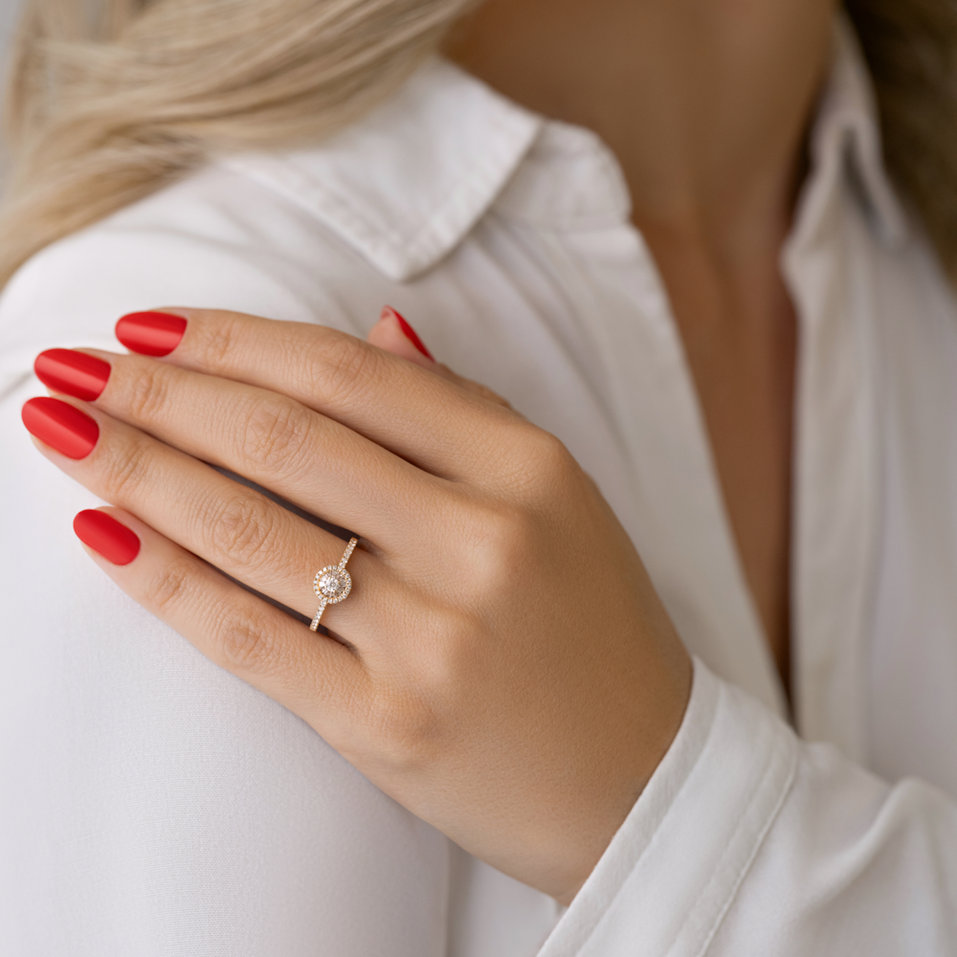 Prsten s diamanty Cupid Pleasure