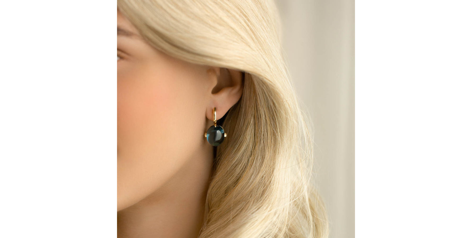 Náušnice s ametystem diamanty Shining Grace