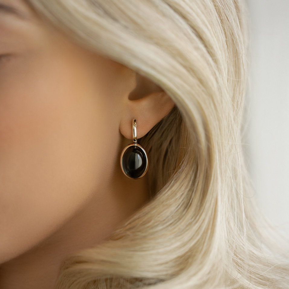 Náušnice s quartzem Miracle Cosmos