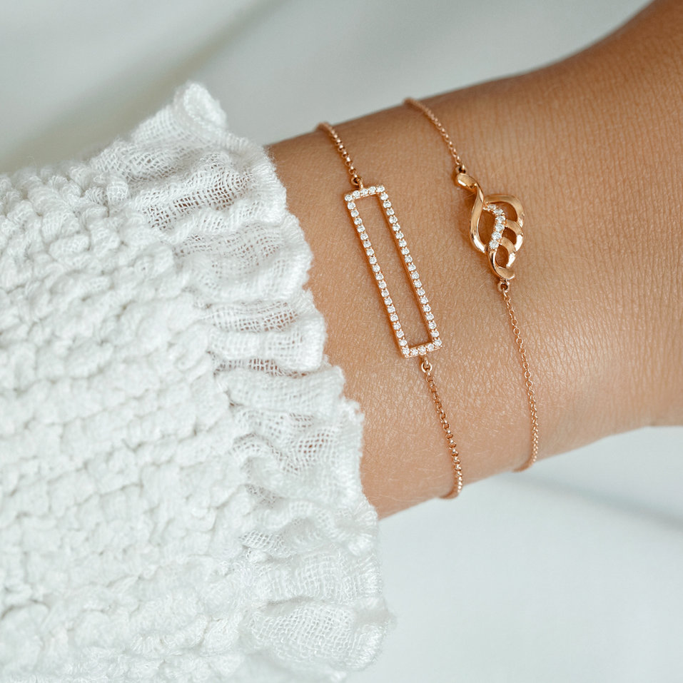 Náramek s diamanty Simple Sparkle