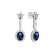Náušnice s safírem a diamanty Stellar Diana3