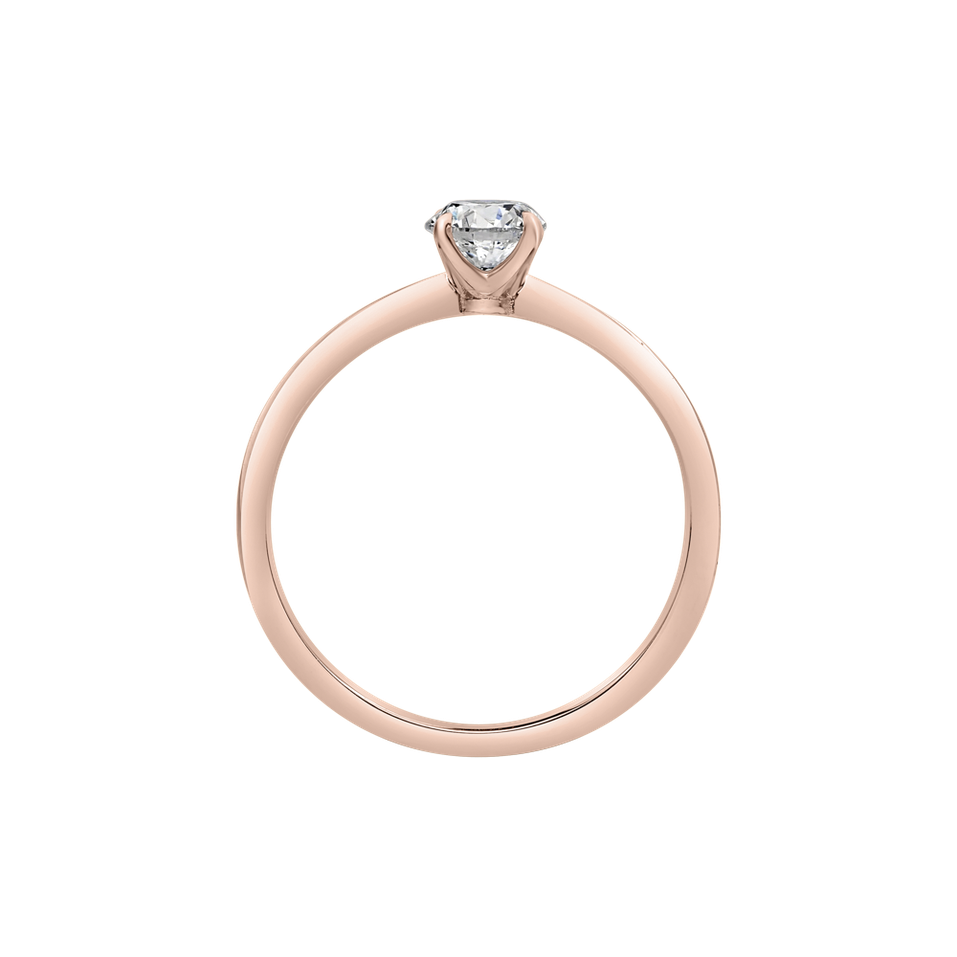 Prsten s diamantem One Love