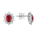Náušnice s rubínem a diamanty Princess Joy3