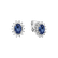 Náušnice s safírem a diamanty Princess Sparkle3