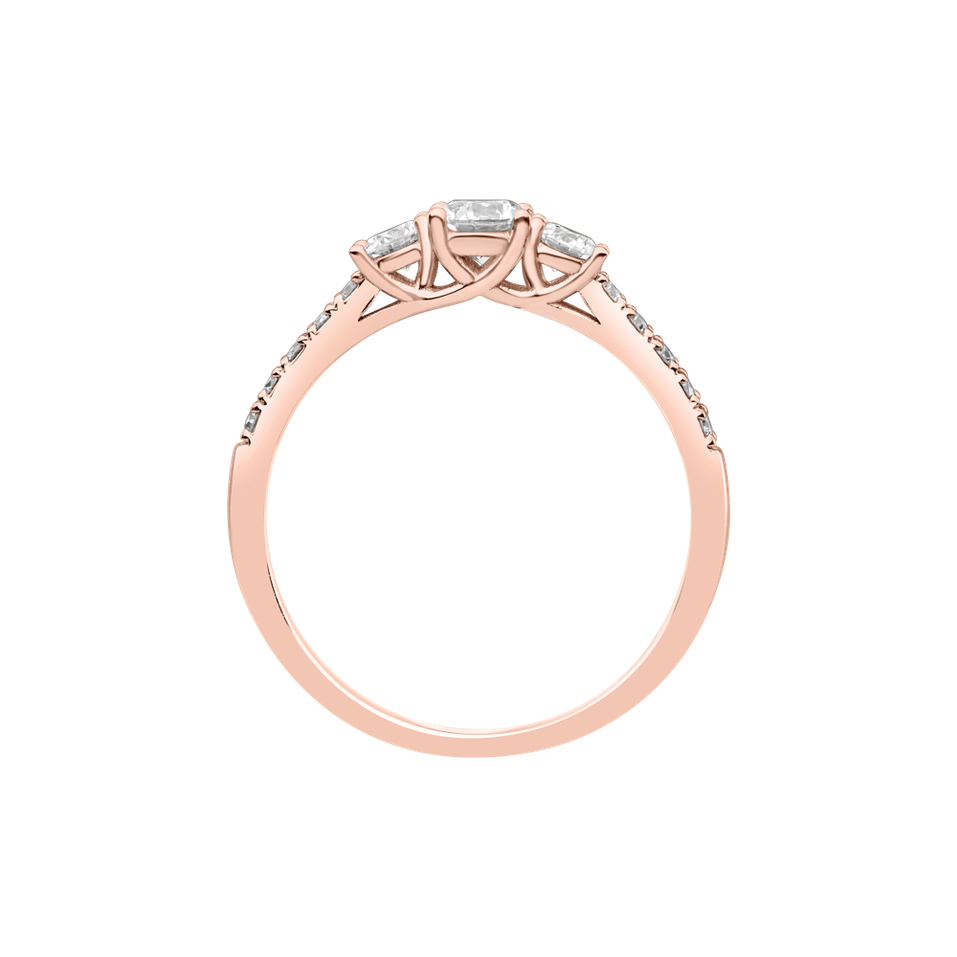 Prsten s diamanty Médard