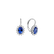 Náušnice s diamanty a tanzanitem Princess Sparkle3