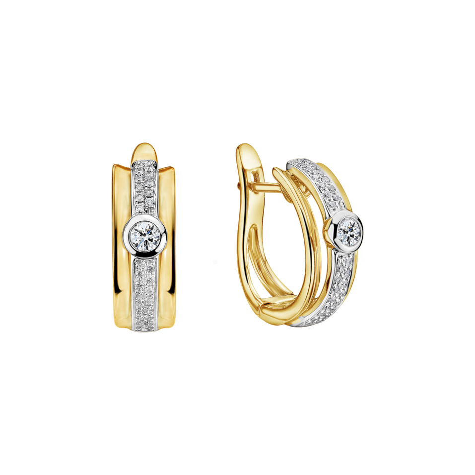 Náušnice s diamanty Fairytale Sparkle