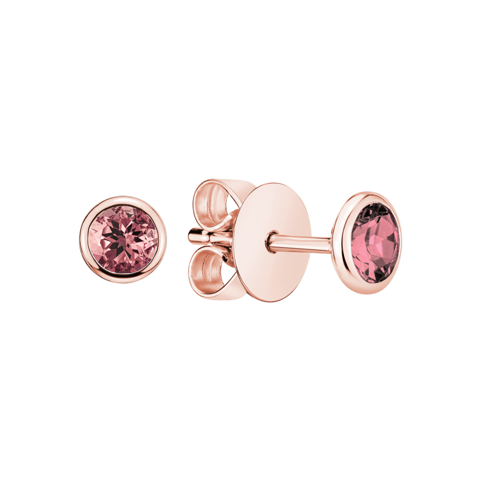 Náušnice s turmalínem Shiny Dots