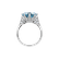 Prsten s diamanty a akvamarínem Caribbean Charm3