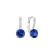Náušnice s diamanty a tanzanitem Carlo3