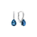 Náušnice s diamanty a topazem Tearfall3