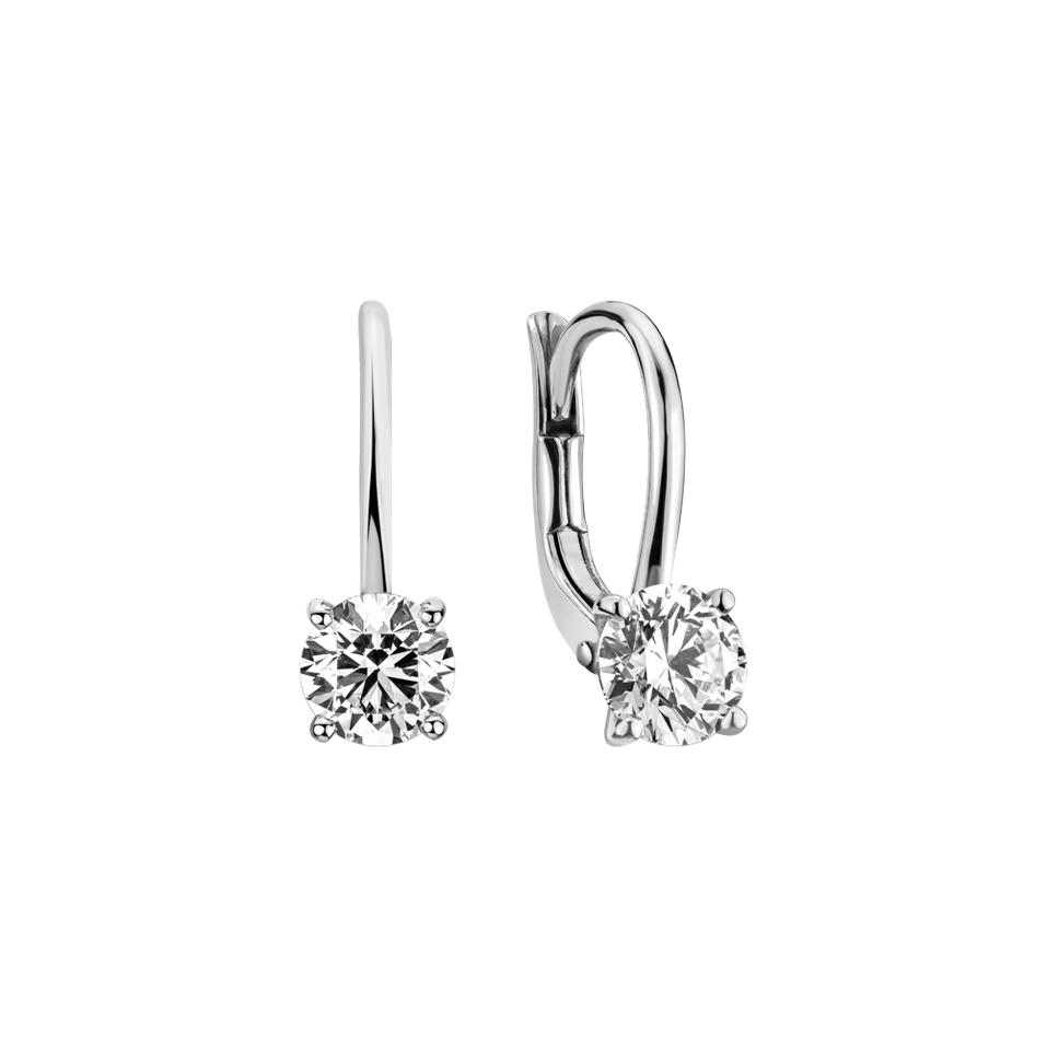 Náušnice s diamantem Gleam