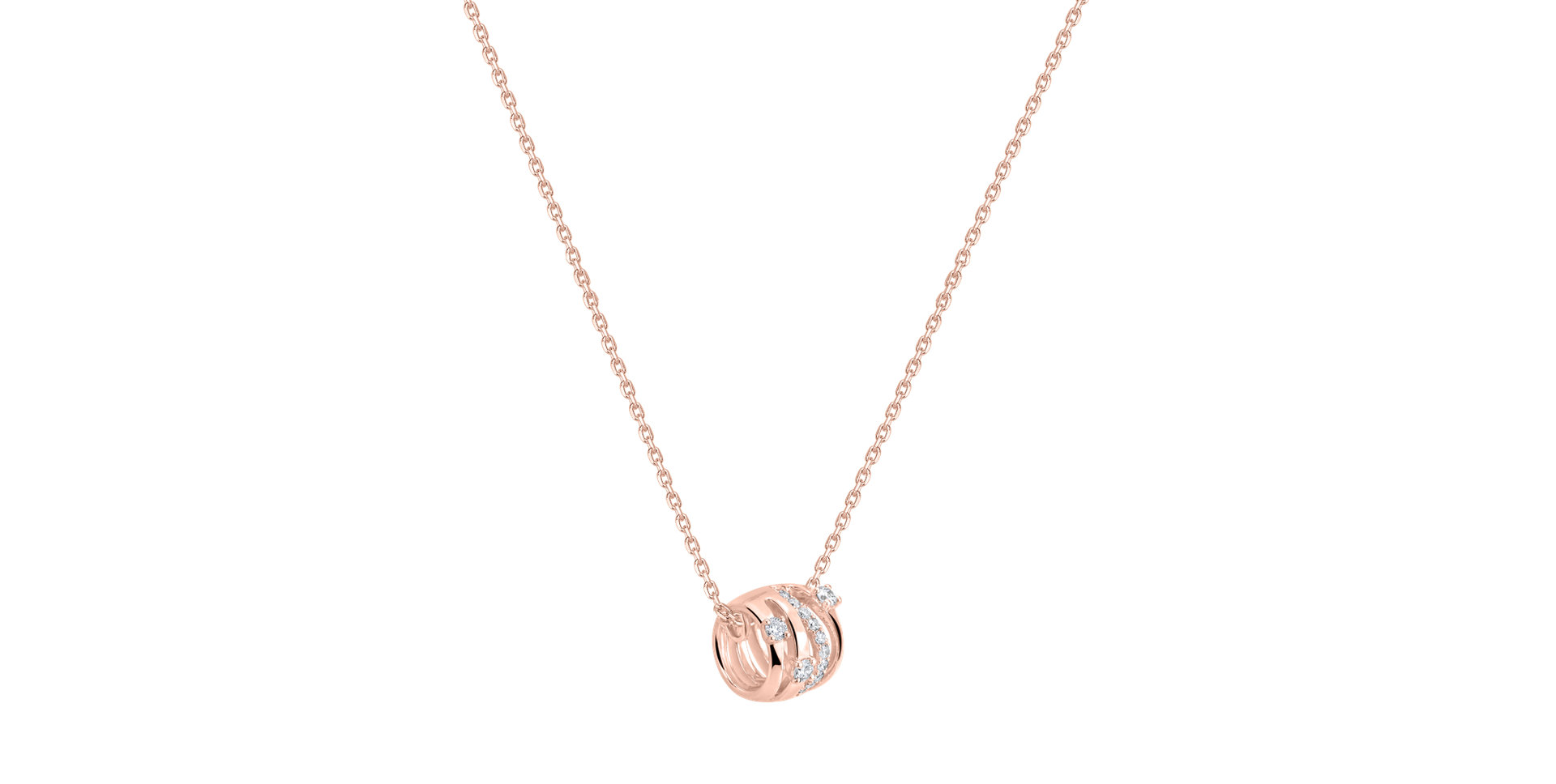 Náhrdelník s diamanty Tilda