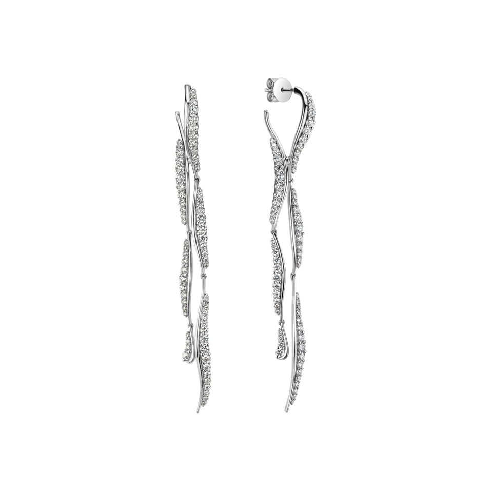 Náušnice s diamanty Whispers of the Falls