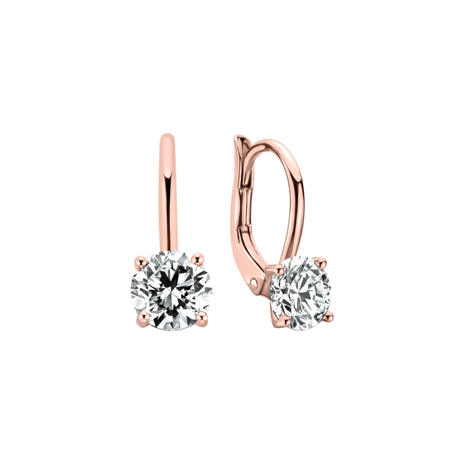 Náušnice s diamantem Gleam