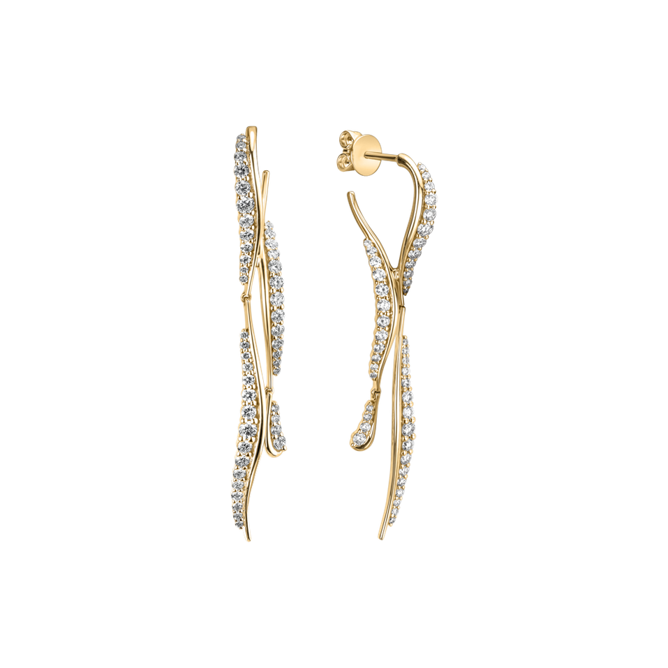 Náušnice s diamanty Aurrora Falls