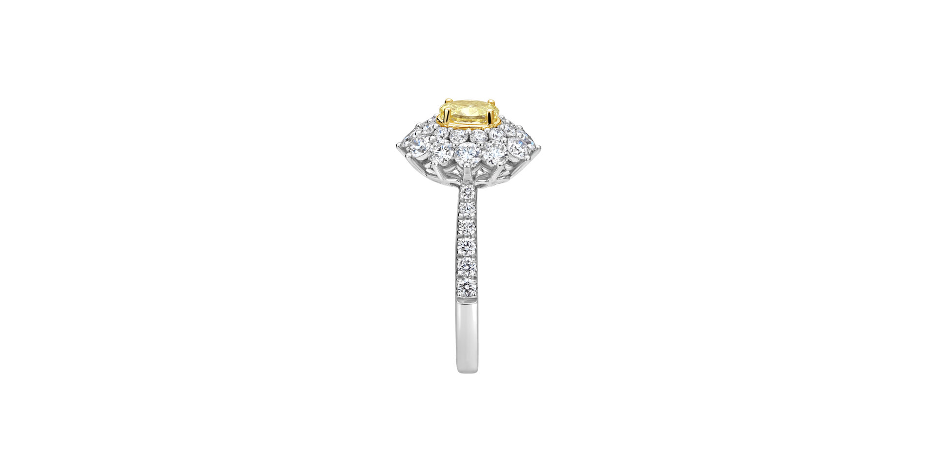 Prsten s diamanty Soleil Royale