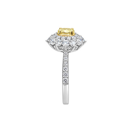 Prsten s diamanty Soleil Royale