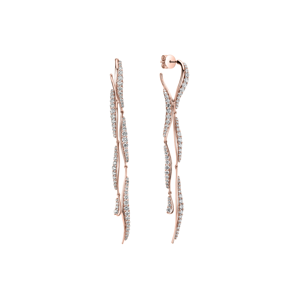 Náušnice s diamanty Misty Falls