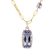 Náhrdelník s diamanty a ametysty Lilia del Sol3