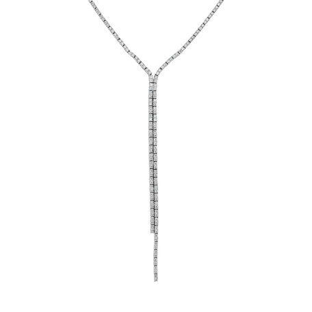 Náušnice s diamanty Luxury Touch