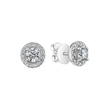 Náušnice s diamanty Sparkling Rain