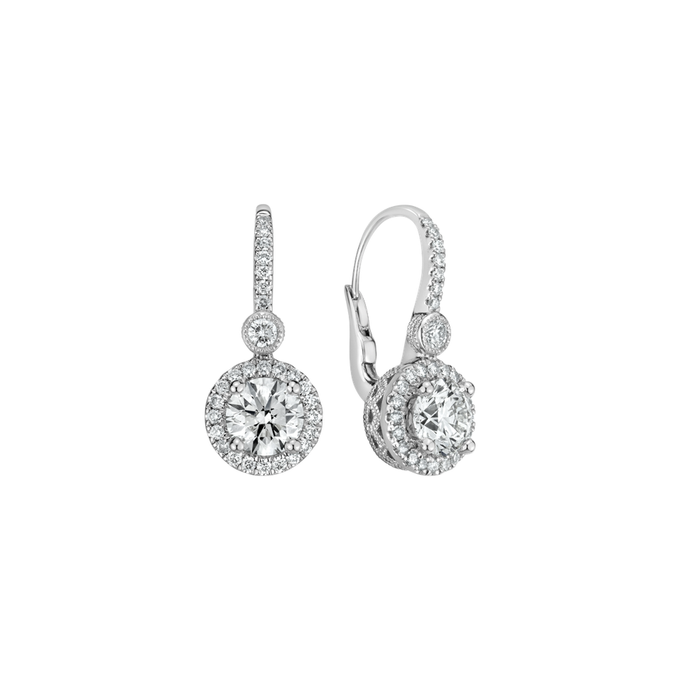 Náušnice s diamanty Charmayane