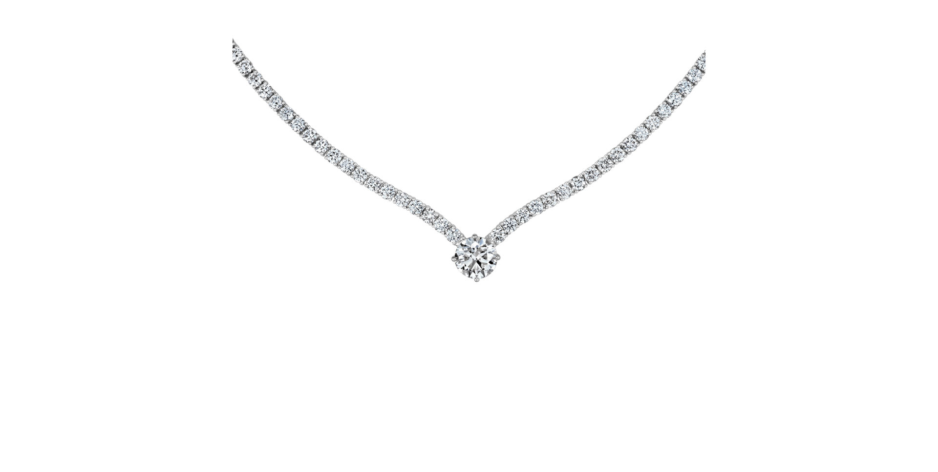 Náhrdelník s diamanty Gremory