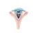 Prsten s diamanty a topazem a ametysty Viridian Grace3