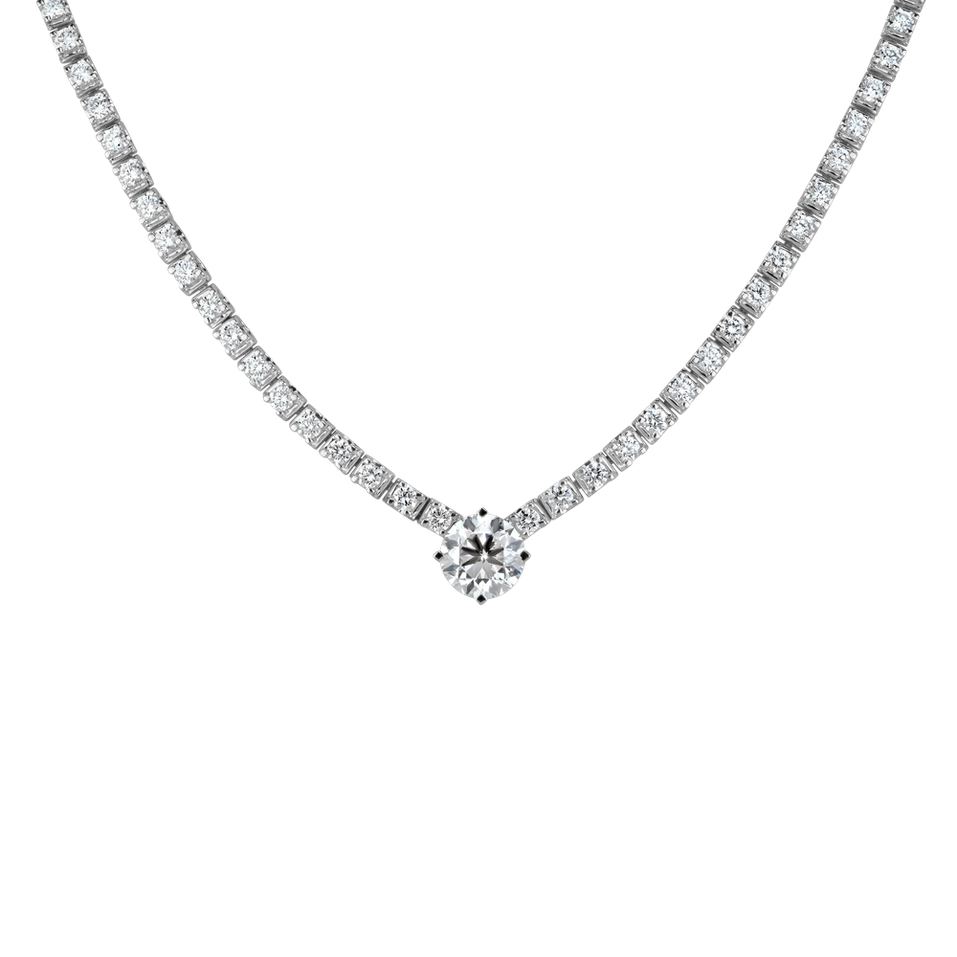 Náhrdelník s diamanty Gremory