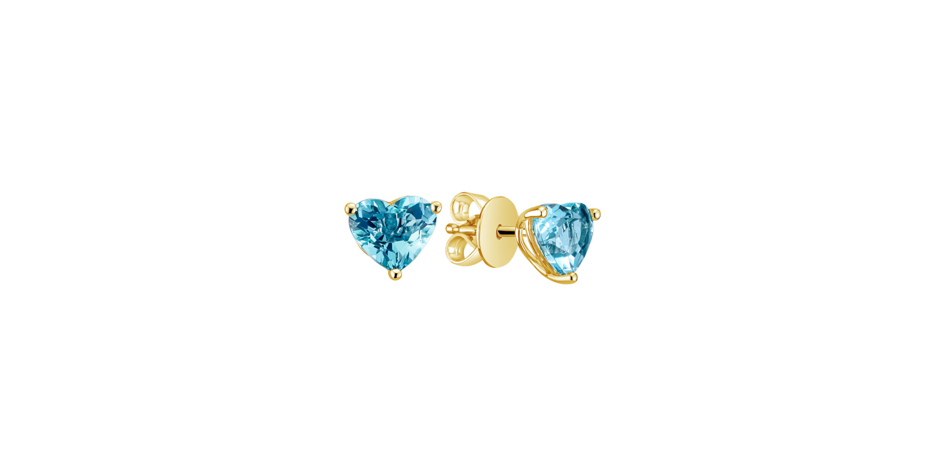 Earrings with Apatite Majesté Marine