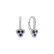 Náušnice s diamanty a safíry Heavenly Kiss3