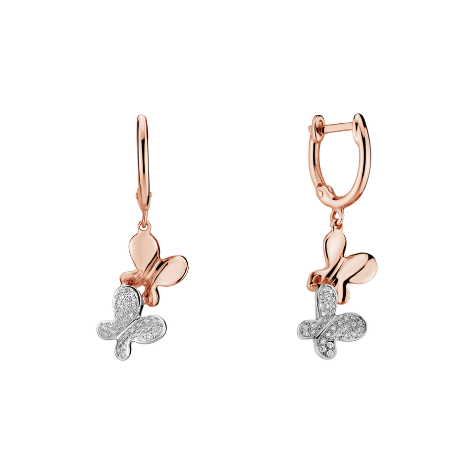 Náušnice s diamanty Fantastic Gem