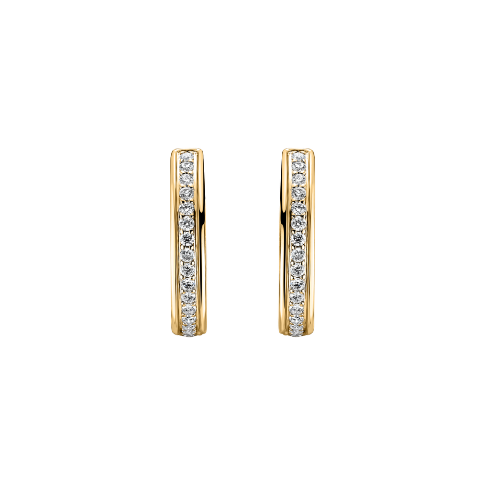 Náušnice s diamanty Royal Hero