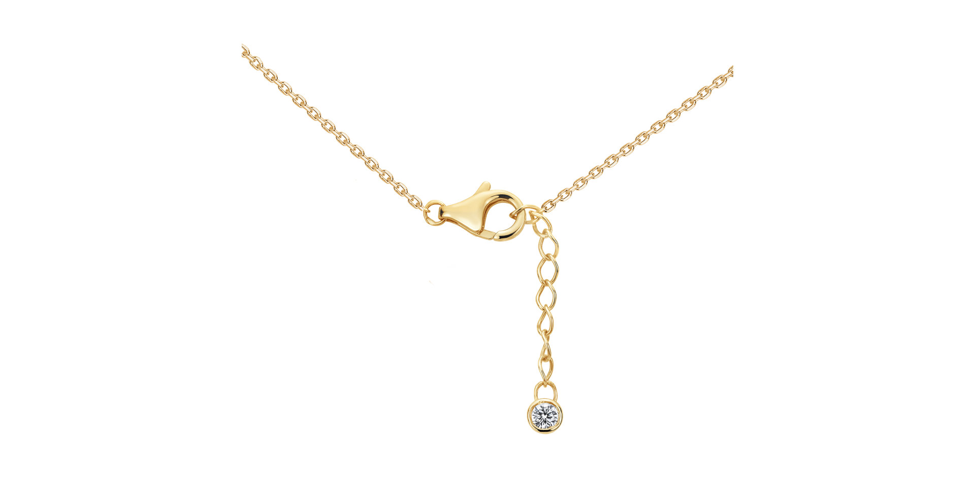 Náhrdelník s diamanty Dreamcircle