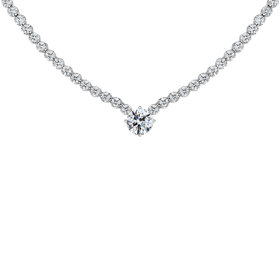 Náhrdelník s diamanty Gremory