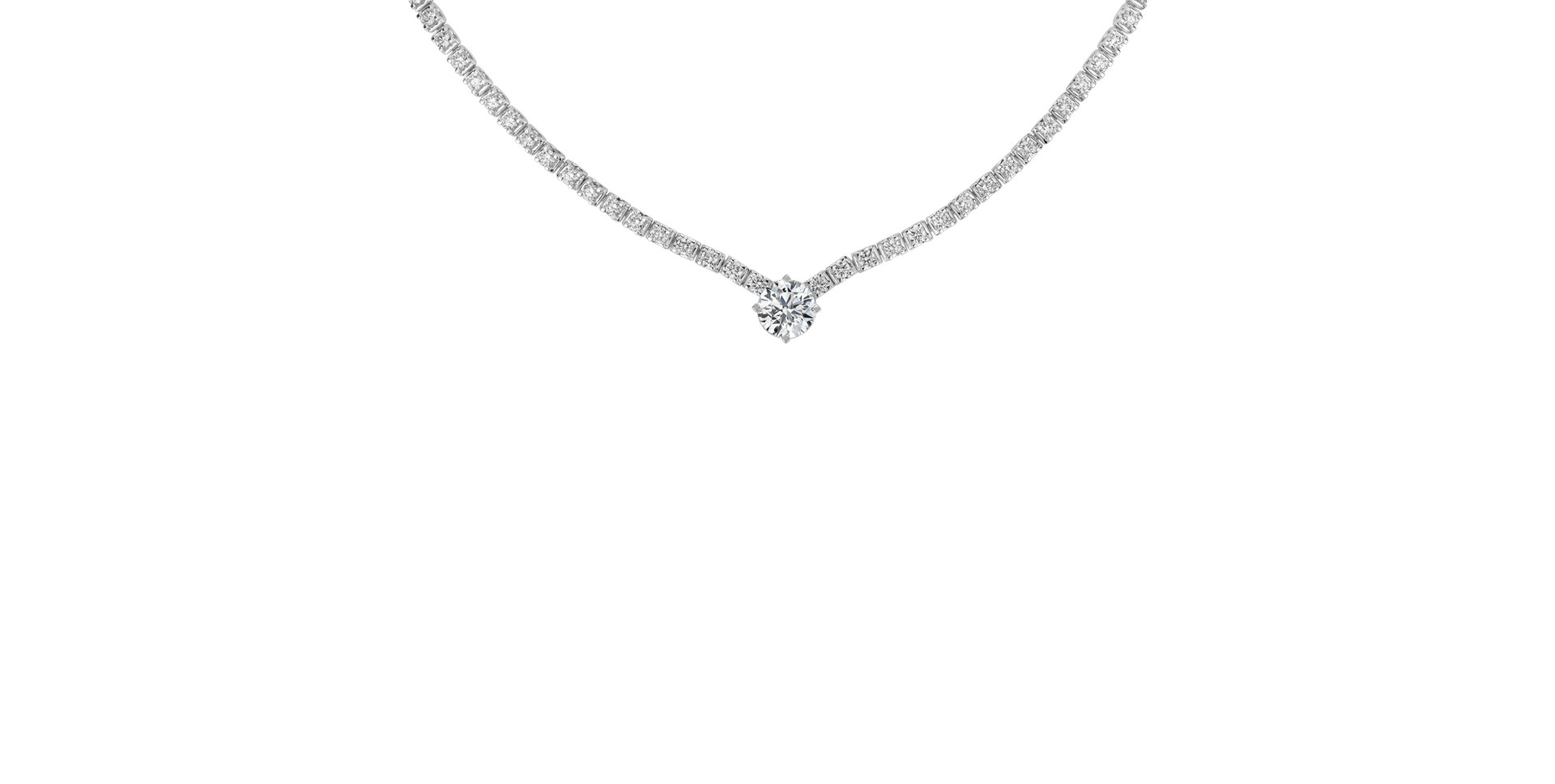 Náhrdelník s diamanty Gremory