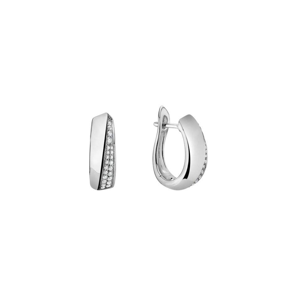 Náušnice s diamanty Flash of Light